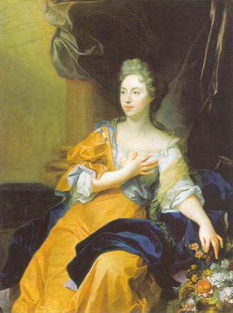 Hyacinthe Rigaud Portrait de Suzanne de Bourbers de Bernatre